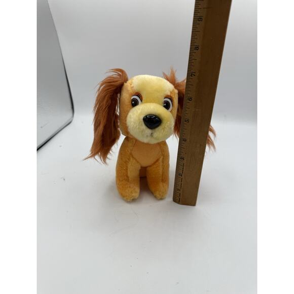 Disney Lady and the Tramp “Lady” Plush Dog 8” Stuffed Animal – Brown Ears - Picture 6 of 6